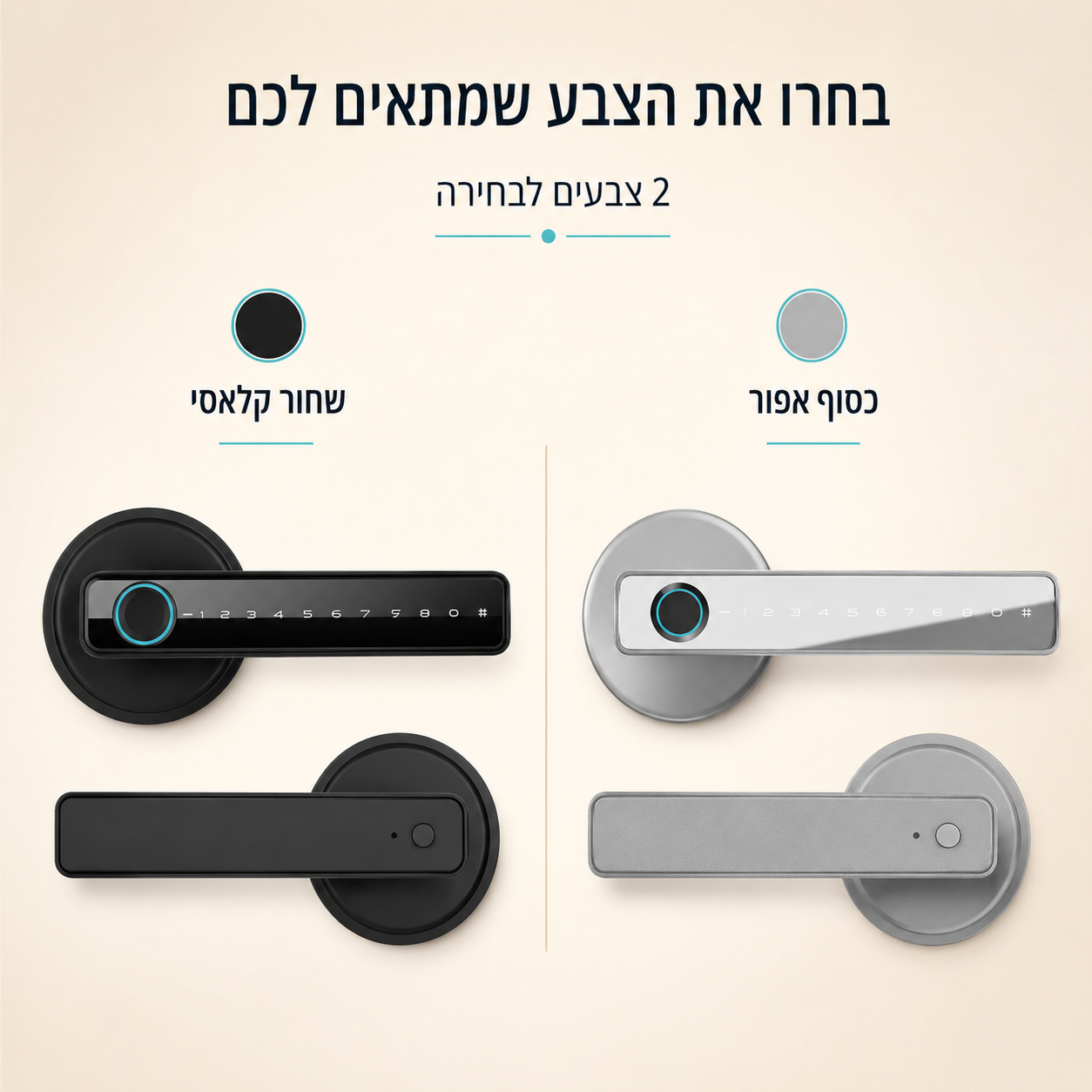 ידית דלת חכמה לחדר מבית Roxanry